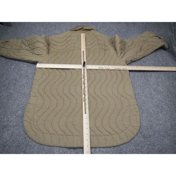 Madewell Belrose Quilted Lightweight Jacket Size Large Light Green NC583 - Picture 7 of 9